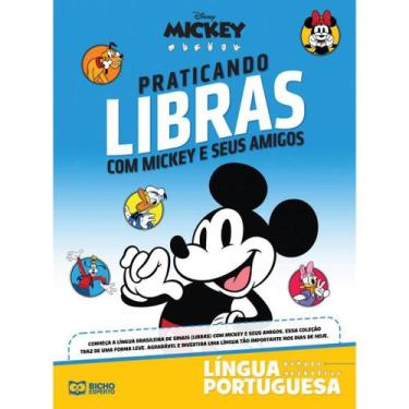 Imagem de Praticando Libras Com Mickey e Amigos - Língua Portuguesa 