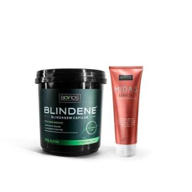 Imagem de Kit Botox Capilar Sem Formol Blindene + Midas Leave In - Biofios Profi