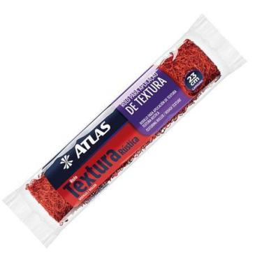 Imagem de Rolo Textura Rústica 23cm Textura Cabelo De Anjo Sem Suporte - Atlas