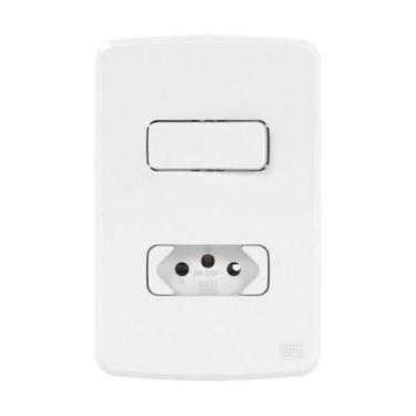 Imagem de  compose cj 1 ts+1 tom 20a placa 4x2 bco - weg