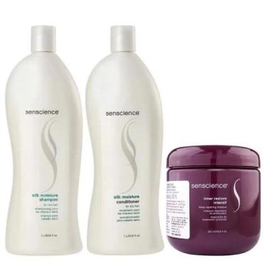 Imagem de Kit Senscience Balance Shampoo 1000ml + Condicionador 1000ml + Inner r
