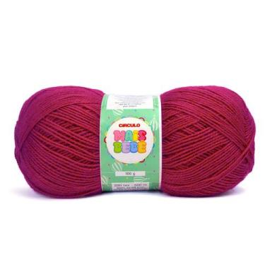 Imagem de Lã Mais Bebê Círculo 100g 500m - Circulo, 3951 Viva Magenta