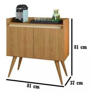 Imagem de Aparador Buffet Cantinho do Café Prisma Retro 02 Portas - Primus, Pero