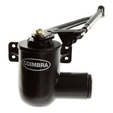 Imagem de Mola Aerea P/ Porta 180º 80kg Alumínio Preto 453 Coimbra