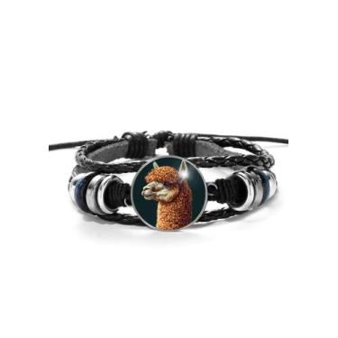 Imagem de Pulseira Lhama Llama Unissex e Ajustável - RECANTO ASTRAL