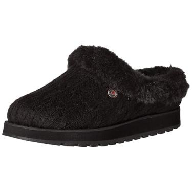 Imagem de Skechers Pantufa feminina Ice Angel, Preto/preto, 35