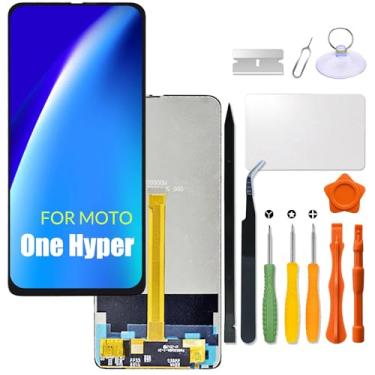 Imagem de Tela LCD de substituição para Motorola Moto One Hyper para Moto XT2027 XT2027-1 Tela sensível ao toque digitalizador com kit de reparo