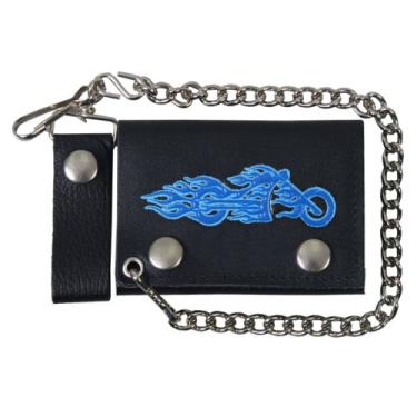 Imagem de Hot Leathers WLB1013-4326 Carteira para Bicicleta de Bombeiro