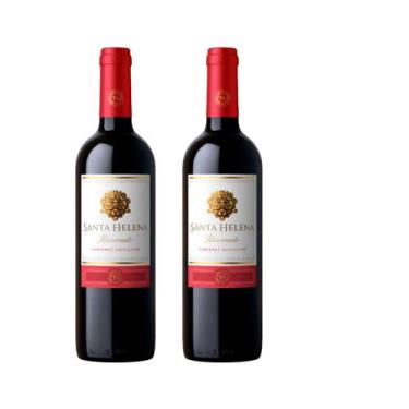 Imagem de Kit Vinho Santa Helena Tinto Meio Seco Reservado 750ml 2uni