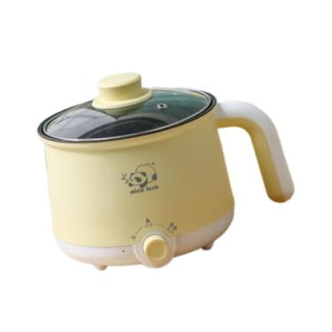 Imagem de Generic Panela elétrica de arroz, panela elétrica de aço inoxidável com alça, 2 engrenagens, frigideira elétrica raman para fritar sopa, ovos, cozinhar, Sem