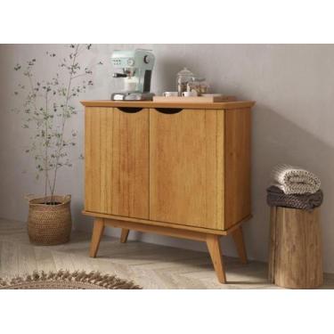 Imagem de Buffet / Bancada PR 2 Portas Retrô Cor Cinamomo - PT