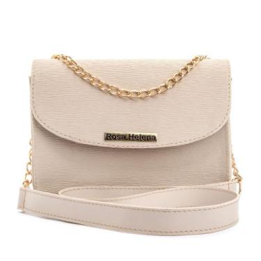 Imagem de bolsa feminina pequena festa - ROSA, Marfim