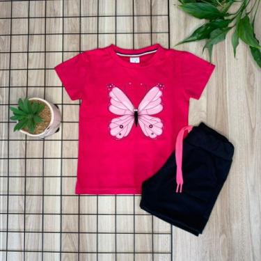 Imagem de Conjunto infantil menina borboleta - Mc kids, Rosa bebê, 2