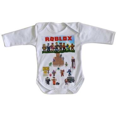 Imagem de body nenê criança roupa bebê manga longa Roblox Personagens - Empório 