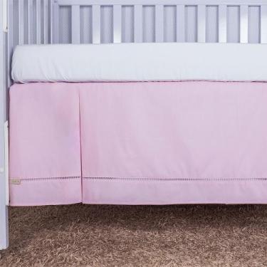 Imagem de Saia de Berço  Saia Padrão Americano  Saia Prega Macho - Bebê & Enxova