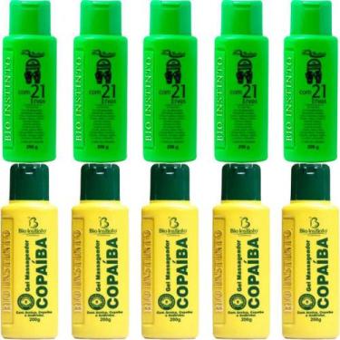 Imagem de Revenda 5 Gel Detonador 21 Ervas 5 Gel Massageador Copaíba - Bio Insti