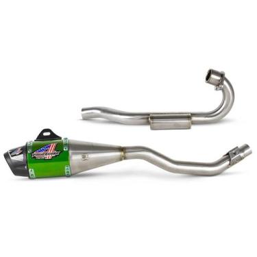 Imagem de Escapamento Powercore 4 Nxr 160 Bros 2015/19 / Xre 190 2016/19 Verde -