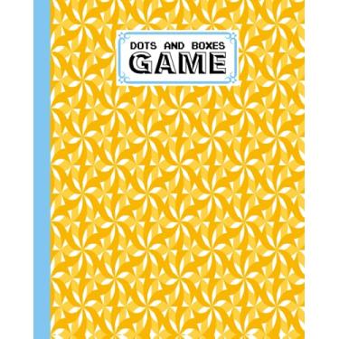 Imagem de Dots And Boxes Game: Dots & Boxes Activity Book floral Cover - 120 Pages!, Dots and Boxes Game Notebook - Short or Long Games (8.5 x 11 inches) by Valerie Fitzgerald