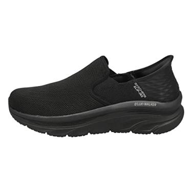 Imagem de Skechers Tênis masculino Dlux Walker Orford, Preto/preto, 10 X-Wide