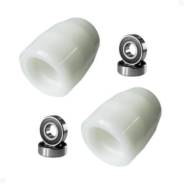 Imagem de 2 Roda Carga de Nylon 74x94mm Tm2500 Paleteira Paletrans com Rolamento