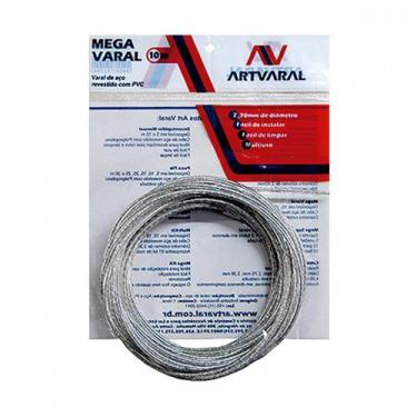 Imagem de Varal De Aco Mega 10Mt 2,7Mm - ART VARAL