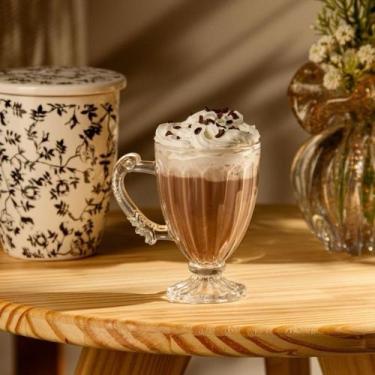 Imagem de Xícara Para Café Capuccino Cristal Renainssance 100ml - Lyor