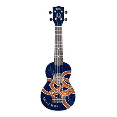 Imagem de Guitarra Woodrow por The Sports Vault NFL Chicago Bears Ukulele