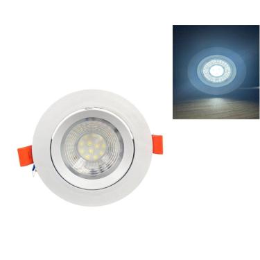 Imagem de Spot LED dicróica embutir redondo 12w bivolt