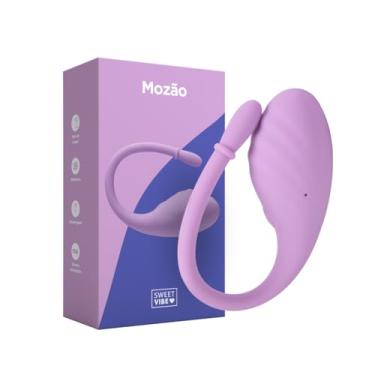Imagem de Sweet Vibe Mozão Vibrador de Casal Controle Aplicativo Bluetooth 9 Modos de Vibração Recarregável Silicone