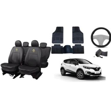 Imagem de Jogo de Capas e Tapetes para Interior de Renault Captur 2017-2023 - ae