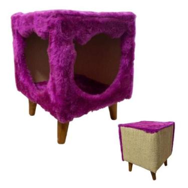 Imagem de Puf Arranhador Para Gatos. - Nica pet