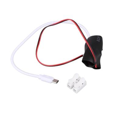 Imagem de Milageto Transformador de energia 220V para 5V Conversor de tensão Easy Instalação substitui o conversor da fonte de alimentação de proteção à temperatura, Style C