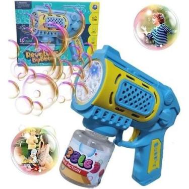 Imagem de Brinquedo Lançador De Bolhas Sabão Colorido Com Luz Divertido - Toy ki