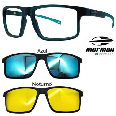 Imagem de Oculos Mormaii 6127 Swap 5 K04 com 2 Clipons - Escolha a Cor, Azul, No