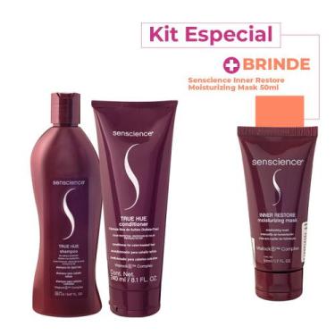 Imagem de Kit Senscience True Hue Inner Restore Duo Máscara (3 produtos)
