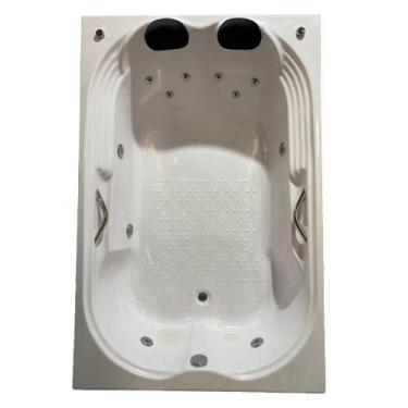 Imagem de Banheira Dupla Lindóia COMPLETA com hidro em acrílico - Brasil Banheir