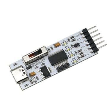 Imagem de Módulos seriais USB para TTL, conversor serial multinível, suporta 5 V/3,3 V/2,5 V/1,8 V, comutação de nível quádruplo opcional Serial Master Chip FT232 CH340 CP2102 de alta velocidade USB para módulo