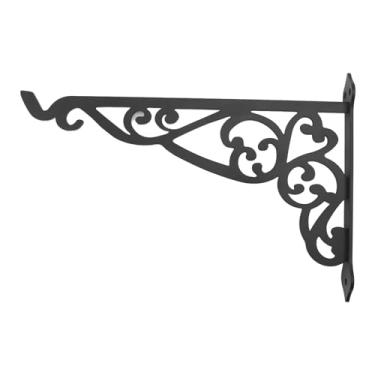 Imagem de Cabides de Plantas Ao Ar Livre, Suspenso Pendurador de Planta Pesada Suportes Pendurados Ganchos de Planta de Preto Suportes de Suspensão Ao Ar Livre Ganchos de Parede Gancho de Planta Gancho