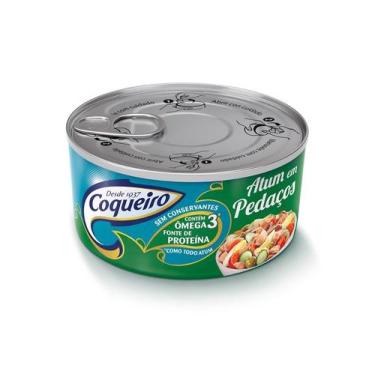 Imagem de Atum em pedaços em óleo coqueiro lata 170g 