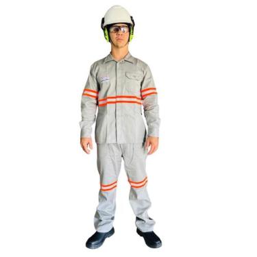 Imagem de Conjunto Uniforme Nr10 Anti Chamas Eletricista - WW Uniformes, EXG, Ci
