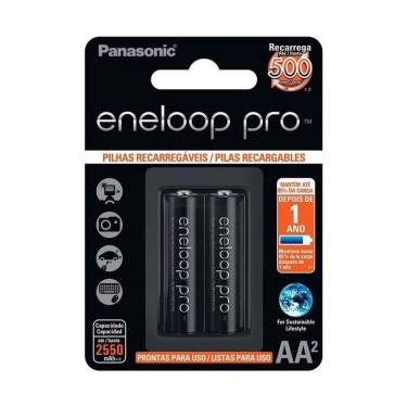 Imagem de Pilha Recarregável Eneloop Pro Aa2 Panasonic C-2 Unid - Pç - 2