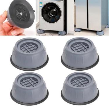 Imagem de Pé Nivelador Antivibração Para Máquina Lava E Seca Fogão