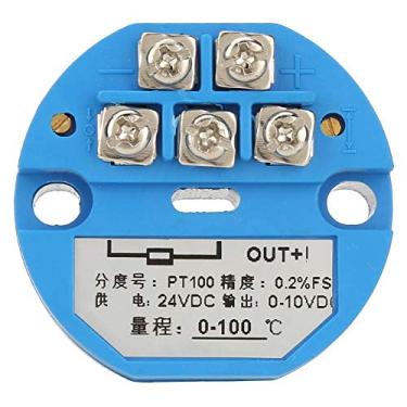 Imagem de Transmissor de Temperatura PT100 DC24V 0-10V Sensor de Saída para Uso Industrial