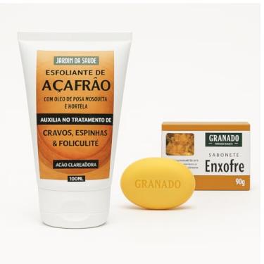 Imagem de Creme Esfoliante de Açafrão + Sabonete de Enxofre Granado