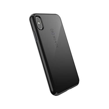 Imagem de Speck Produtos CandyShell Capa para iPhone Xs Max, preta/cinza ardósia
