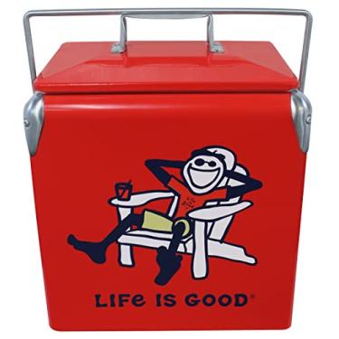 Imagem de Leigh Country LG 97063 14 qt. Portable Life is Good-Ad Jake, vermelho