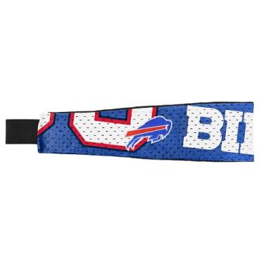 Imagem de Littlearth Faixa de cabeça de jérsei NFL Buffalo Bills tamanho único, cor do time