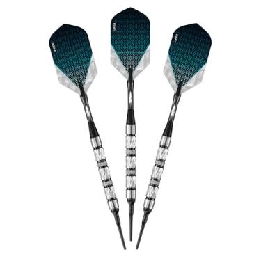 Imagem de Viper Diamond 90% dardos de ponta macia de tungstênio com estojo de armazenamento/viagem, anéis pretos, 16 gramas