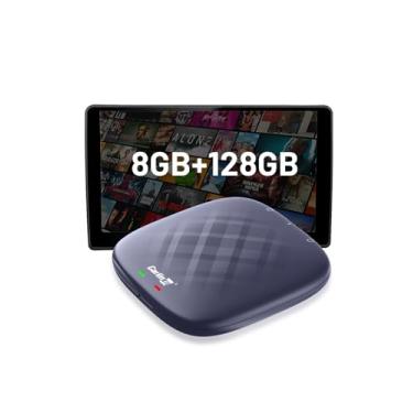Imagem de CarlinKit CarPlay Ai Box Magic Box Sistema Android 13.0 Adaptador CarPlay Sem Fio Android Suporte Automático Netflix, YouTube, Google GPS+Glonass Rede 4G. Para iPhone e Telefone Android, Com Fio para