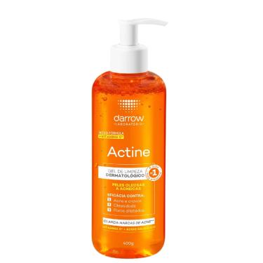 Imagem de Gel de Limpeza Actine Peles Oleosas a Acneicas 400gg Gel de Limpeza Actine Peles Oleosas a Acneicas 400g